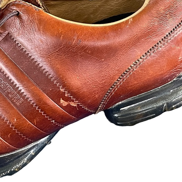Adidas Adipure Golf Shoes Mens Size 9 US Brown Leather Lace Up main image 11